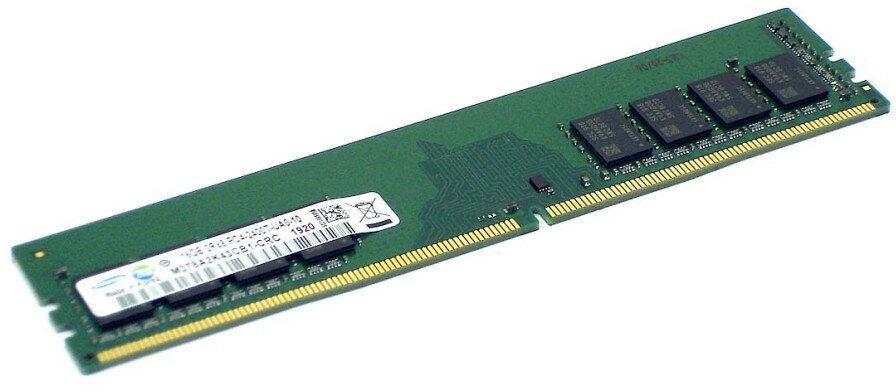 Оперативная память для компьютера DIMM DDR4 16ГБ Samsung M371A2K43CB1-CRC 2400MHz (PC-19200) 280pin, 1.2V, Retail