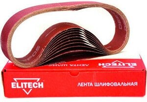 Лента шлифовальная Elitech 1110.004500, 50х686 мм, Р40, 3 шт. в упаковке