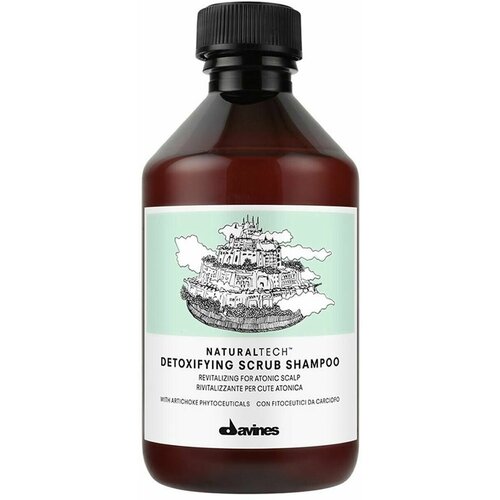 DAVINES Восстанавливающий шампунь-скраб для волос Detoxifying Shampoo