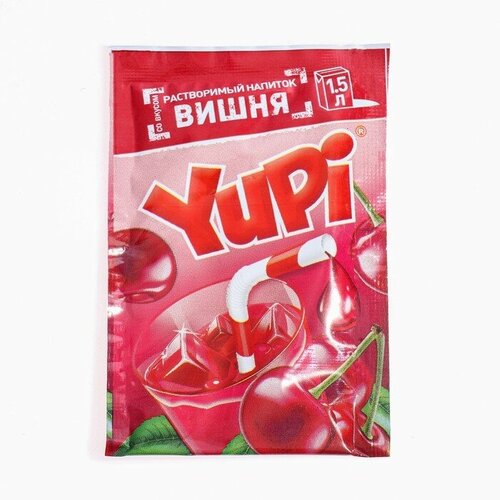 Растворимый напиток YUPI Вишня, 12 г(7 шт.)