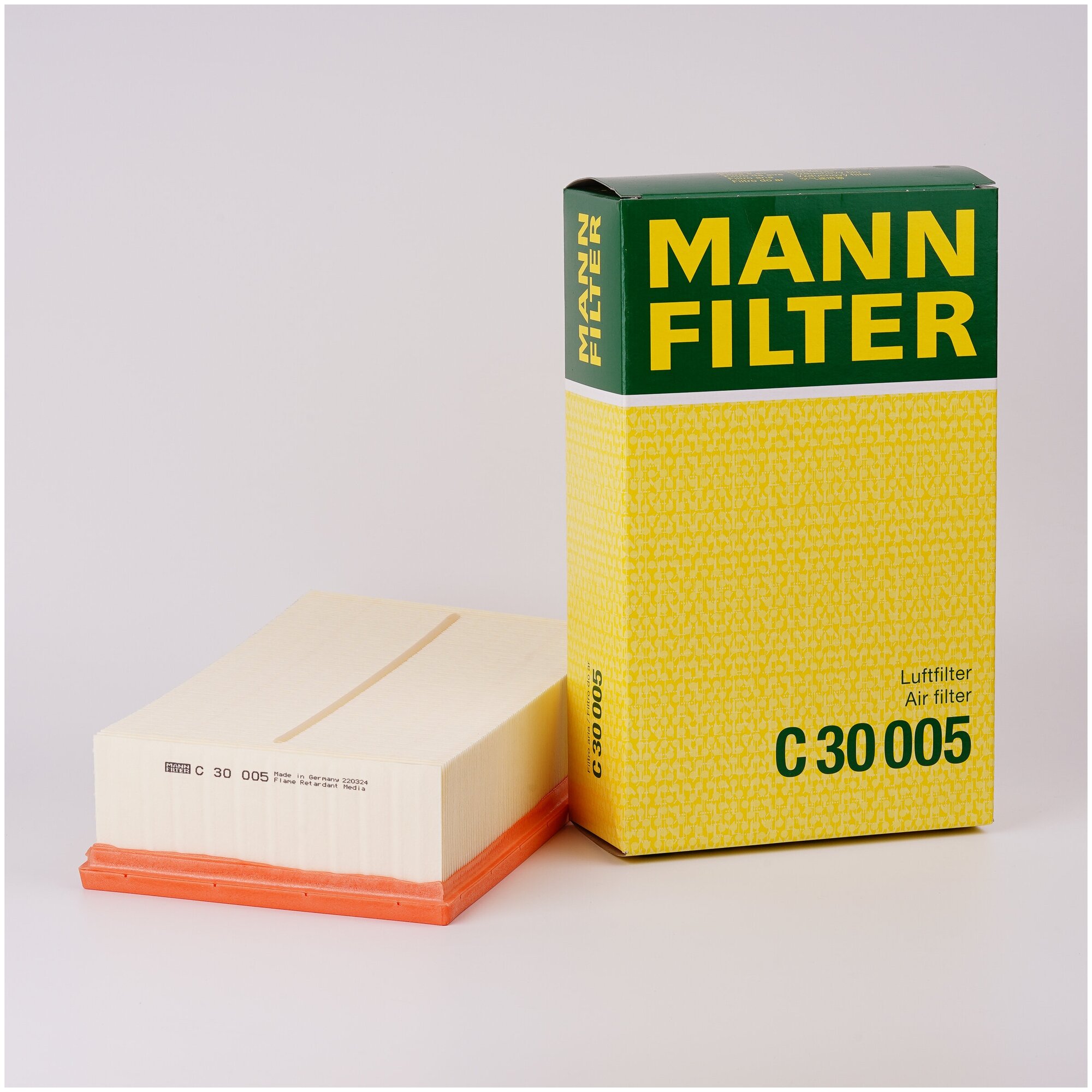 Воздушный фильтр MANN-FILTER C 30 005 - фотография № 20