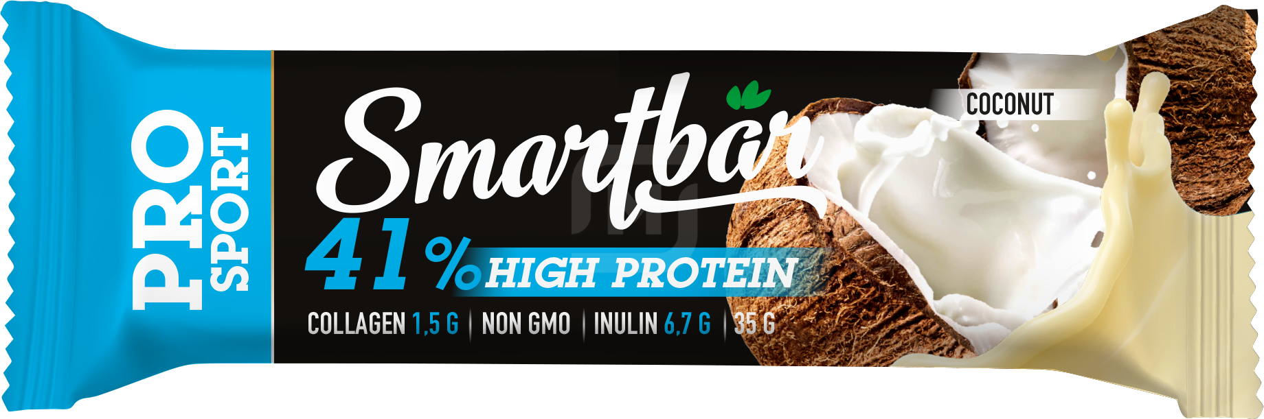 Батончик протеиновый SmartBar Protein Pro «Кокосовый» с высоким содержанием протеина, 35 г - фотография № 5
