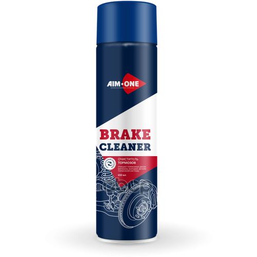 Очиститель Тормозных Дисков "Brake Cleaner New", 650Мл AIM-ONE арт. BCN650