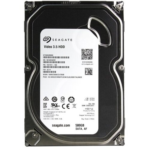 Жесткий диск Seagate 1SD101 500Gb 5900 SATAIII 35 HDD 5960₽