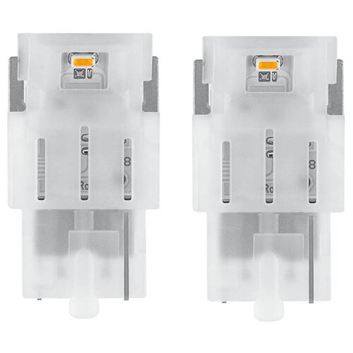 фото Лампа osram w21w 12v-led 1.0w (w3x16d) amber 2шт 7706ye-02b