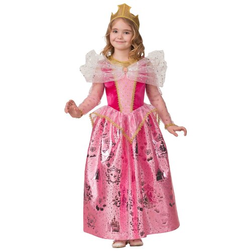 фото Костюм батик принцесса аврора (1925), розовый, размер 116