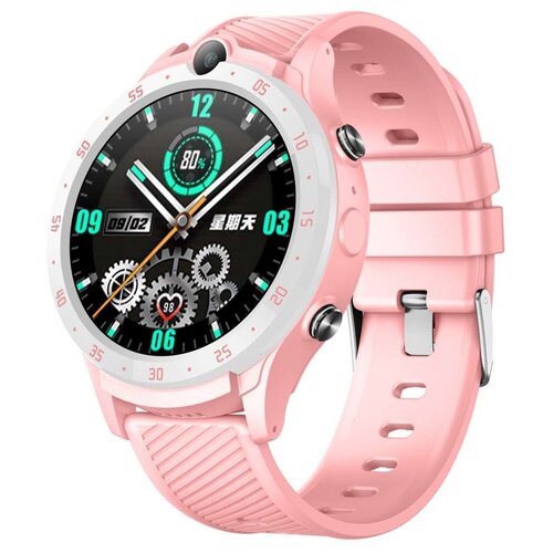 Умные смарт-часы К-12 сим картадля ребенкаподросткавзрослого GPSСенсорный экранBluetoothГолосовое сообщениеКамераВидеовызовЧатЗвонкиPink 353000₽