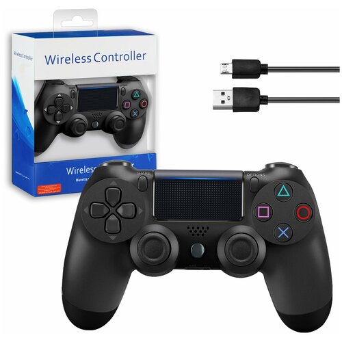 Геймпад для игровой приставки джойстик совместим с PlayStation PS4 и ПК Bluetooth беспроводной 188900₽