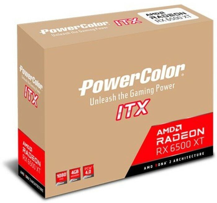 Видеокарта PowerColor AMD Radeon RX 6500XT, , 4ГБ, GDDR6, Ret - фото №11