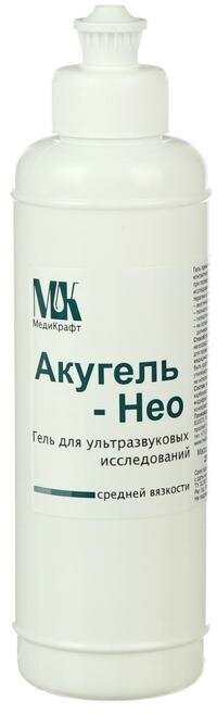 Гель для УЗИ "Акугель-Нео" средней вязкости, флакон, 0,25кг