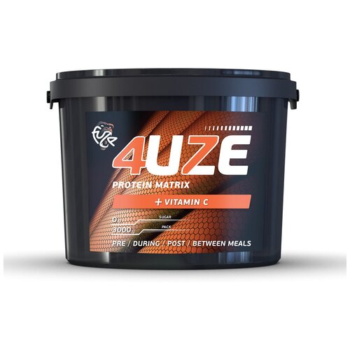 Протеин Fuze Protein Matrix + Vitamin C, 3000 гр., шоколадное печенье протеин fuze matrix glutamine vitamin c 750 гр шоколадное печенье