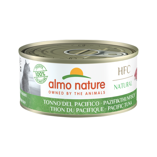 Almo Nature Консервы для Кошек с Тихоокеанским Тунцом (HFC - Natural - Pacific Tuna) 0,15 кг х 24 шт.