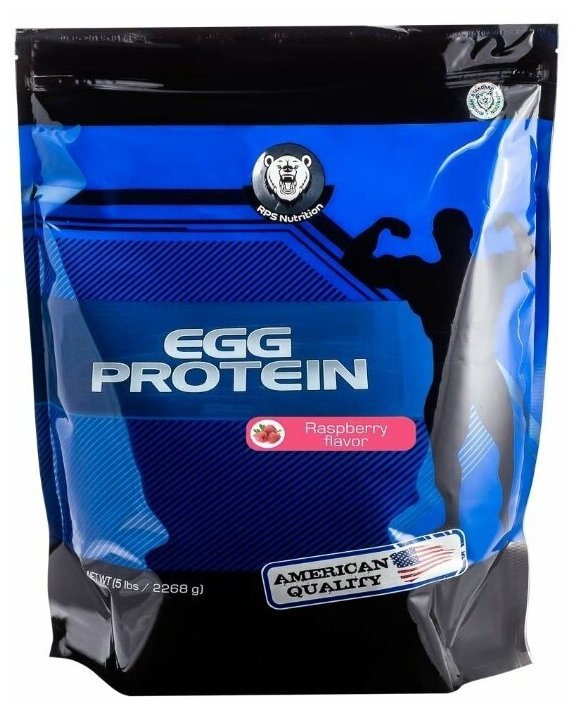 RPS Nutrition EGG protein - 2268 грамм, малина