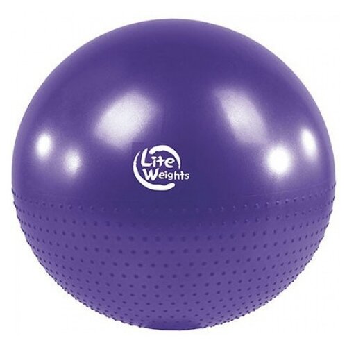 Мяч Lite Weights 75cm Purple BB010-30 суппорт lite weights 5121ns xl