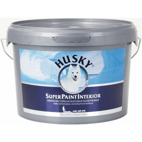 Краска интерьерная HUSKY Super Paint Interior матовая база C 2,5 л