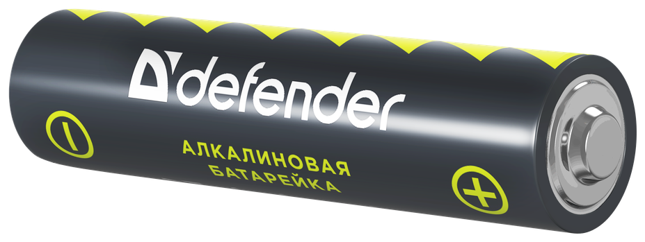 Батарейка Defender алкалиновая AAA LR03