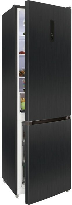 Холодильник NORDFROST RFC 390D NFXd двухкамерный, 378 л объем, Total No Frost, темная нержавеющая сталь - фотография № 11