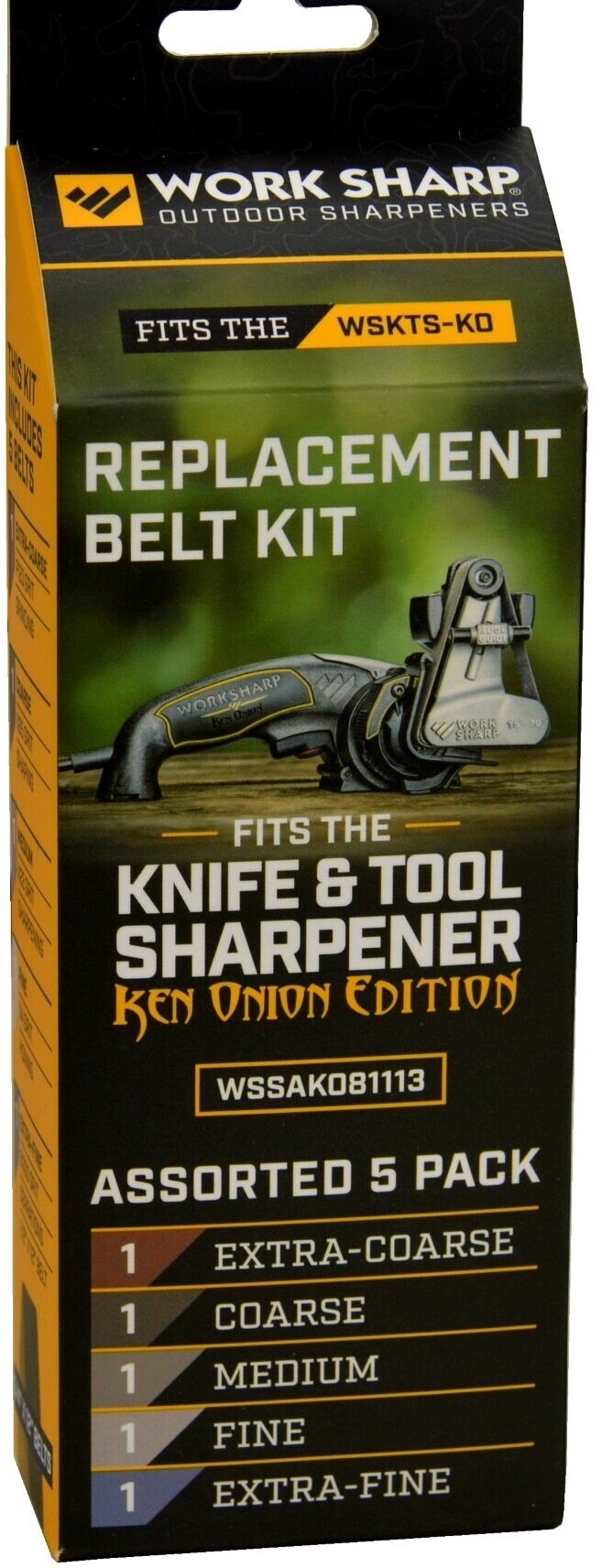 Набор ремней WSSAKO81113 для Work Sharp Knife & Tool Sharpener Ken Onion Edition