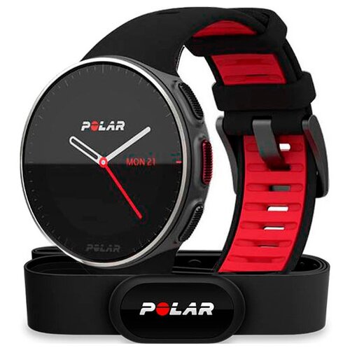 фото Часы polar vantage v ti black-red hr 90075339