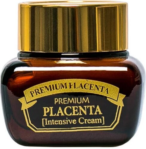 3W Clinic Крем для лица антивозрастной с плацентой Premium Placenta Intensive Cream, 50 мл