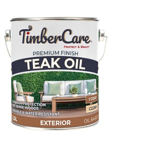 Timbercare 350043 TimberCare Teak Oil натуральное тиковое масло 0,75л прозрачный стивенс дэвид террасы и беседки