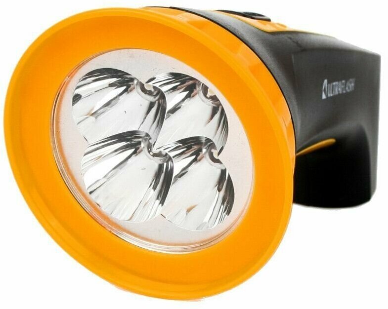 Ручной фонарь Ultraflash LED3804M чёрно-жёлтый - фото №10