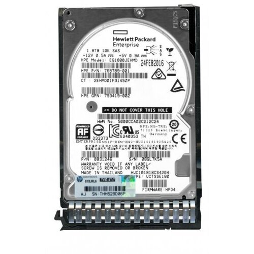 Жесткий диск HP 0B31246 18Tb 10520 SAS 25 HDD 5520500₽