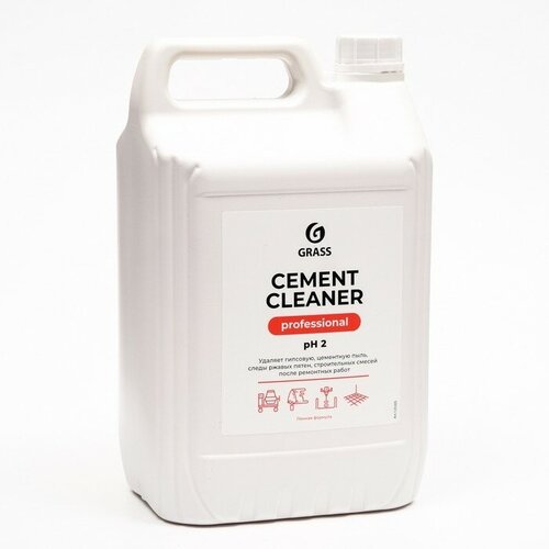 Очиститель после ремонта Grass Cement Cleaner, 5,5 кг очиститель обивки grass universal cleaner 1 л