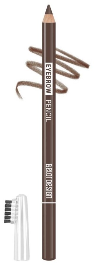 Belor Design "Party" Карандаш косметический контурный для бровей тон №104 коричневый 1.3г (Belor Design)