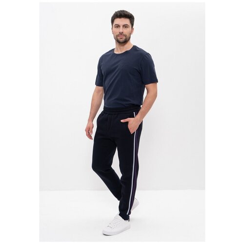 фото Брюки cleo, размер 52, синий