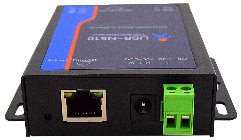 Преобразователь портов RS232/RS422 и RS485 в Ethernet USR-N510