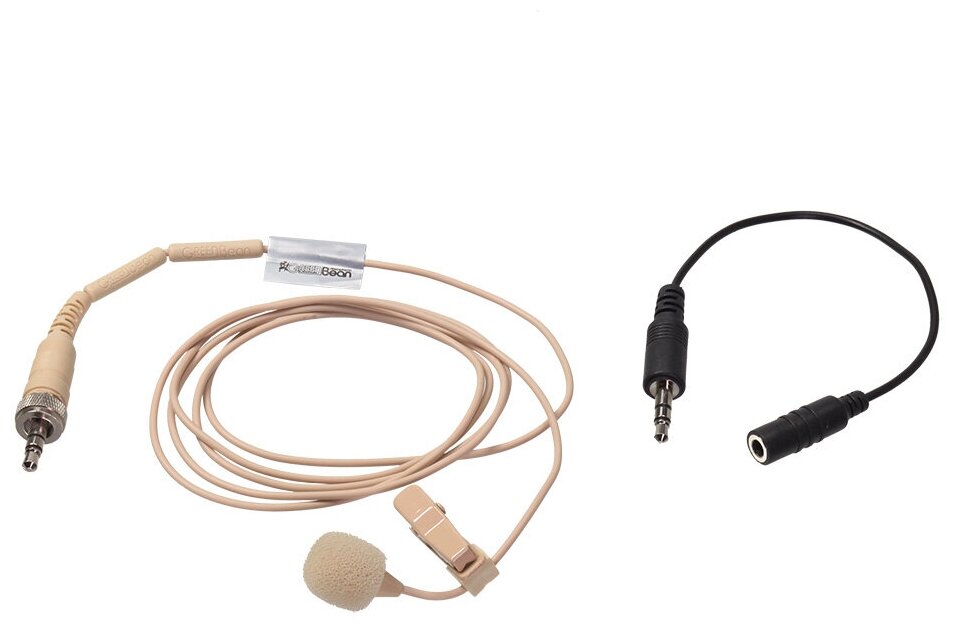Микрофон петличный GreenBean Voice 4 flesh S-Jack