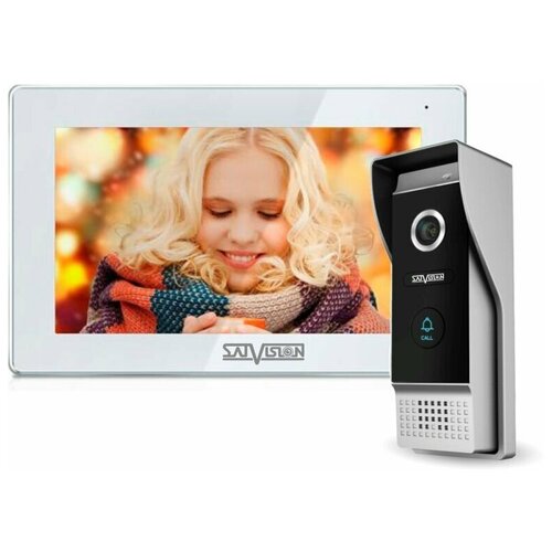 Комплект ИП видеодомофона SVM-K711IP SATVISION IP с оповещением на телефон