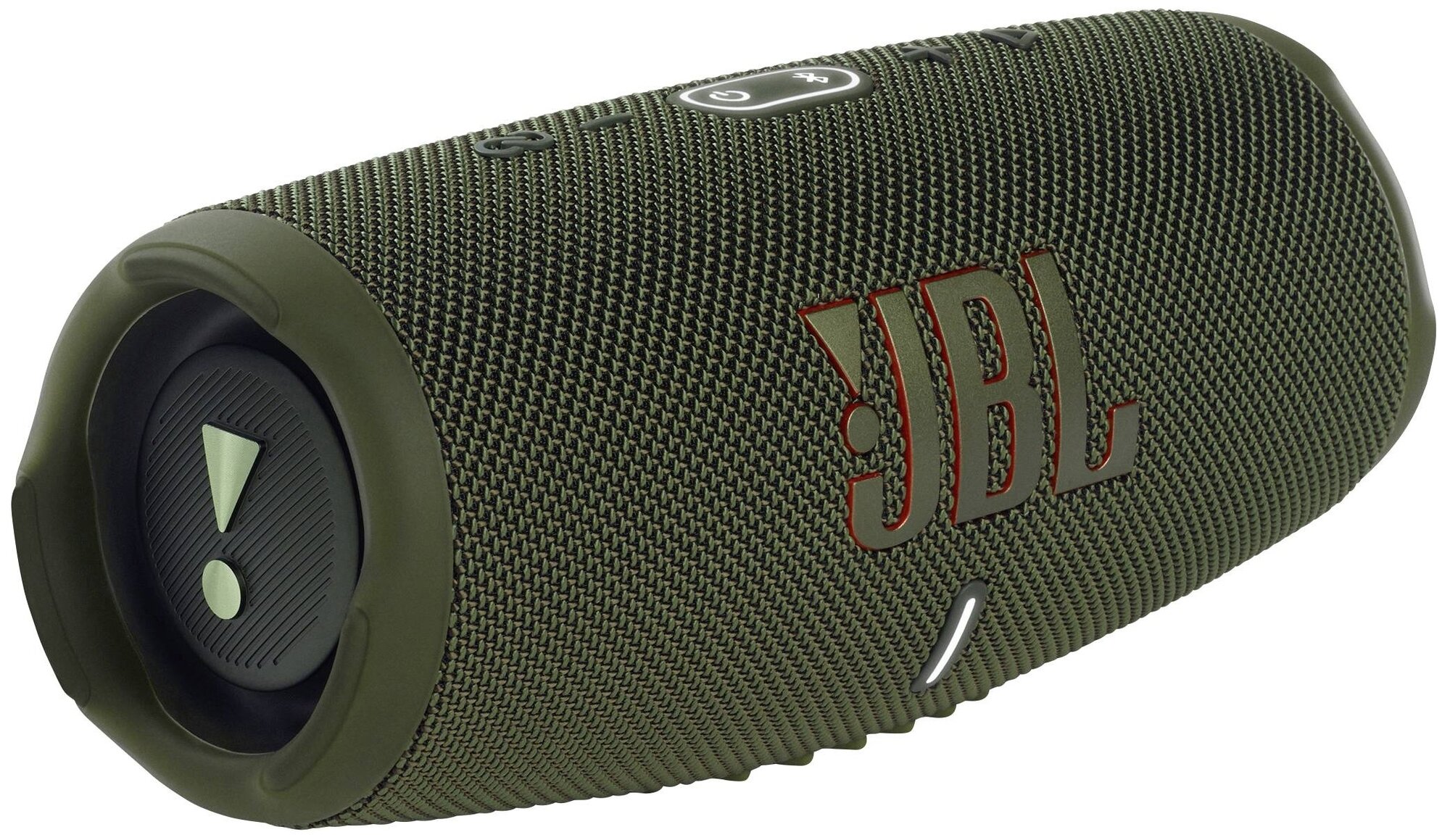 Портативная акустика JBL Charge 5 RU, 40 Вт, зеленый - фотография № 2