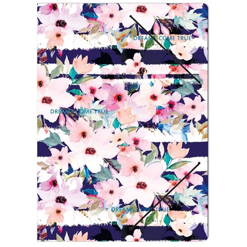 BeSmart Папка на резинке Mon cher картон А4 черный 357₽