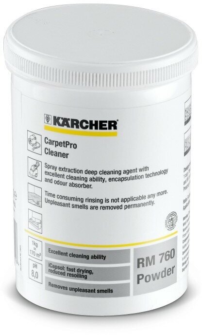 Средство порошковое для чистки ковров Karcher CarpetPro RM 760 (6.295-849.0) - фото №2