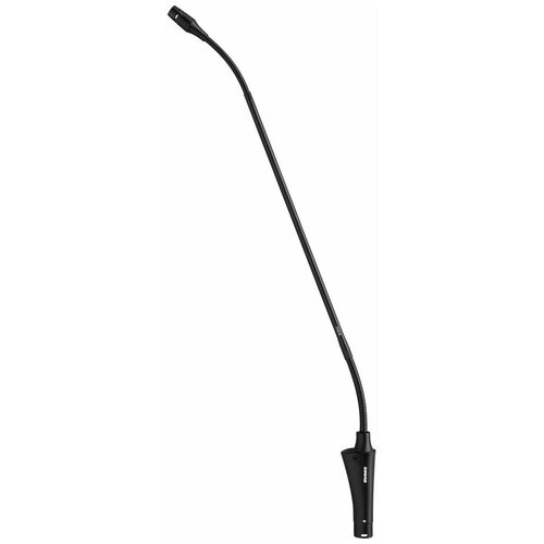 Shure CVG18RS-B/C, разъем: XLR 3 pin (M), черный микрофон гусиная шея на подставке shure cvg18d b c