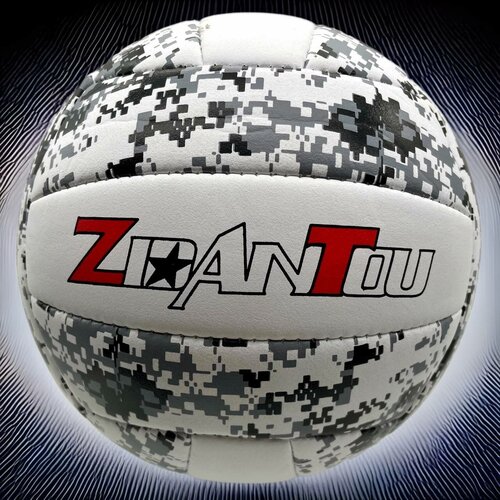 Мяч волейбольный ZIDANTOU Soft-touch №4 (пиксель-чб) мяч волейбольный zidantou soft touch 4 пиксель чб