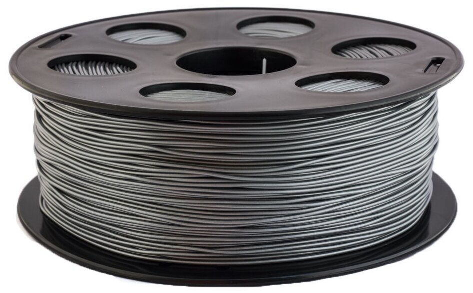 Bestfilament Катушка PLA пластика Bestfilament 1.75 мм 1кг, серебристый металлик (st_pla_1kg_1.75_serebr)