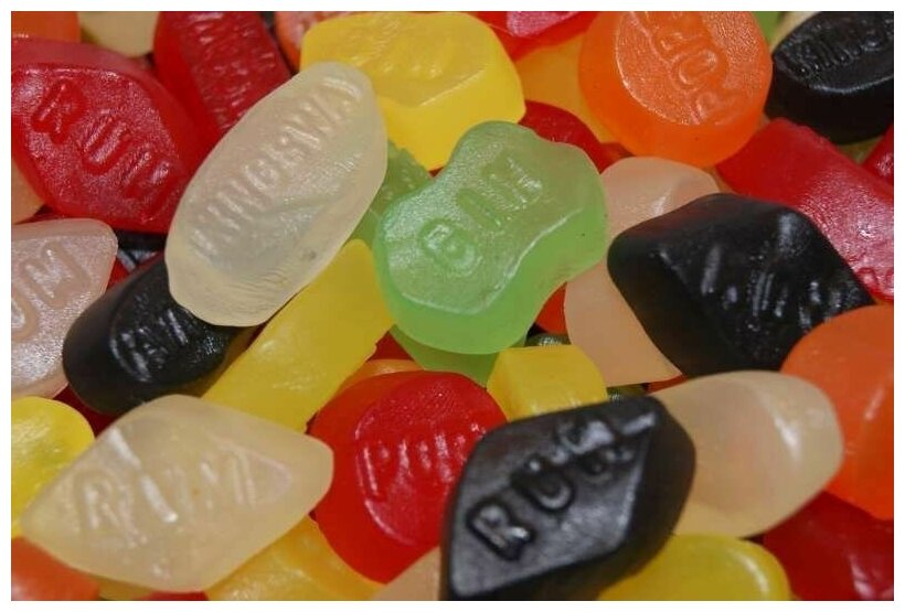 Мармеладные конфеты Bassett's Winegums 800g Sours - фотография № 2