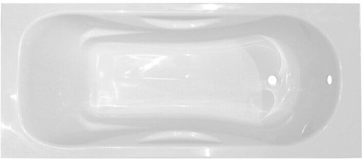 Ванна из искусственного камня Эстет Эллис 170 170x75 белая