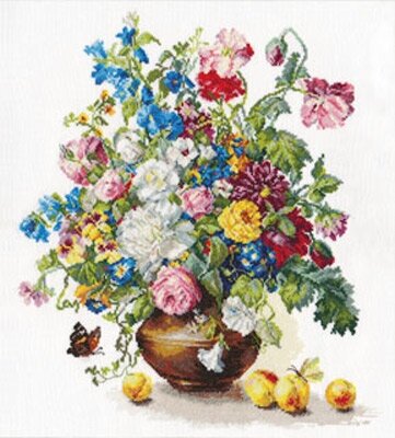 Набор для вышивания Алиса 2-23 Поэзия цветов. Благоухание лета 32 х 37 см