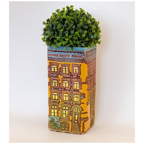 Нидерланды дом № 6 кашпо декоративное