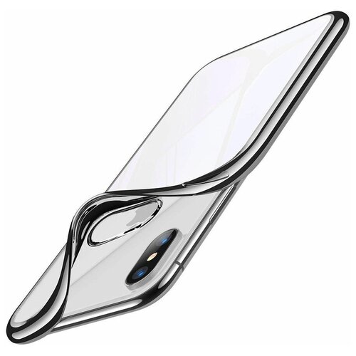 фото Чехол для iphone x / xs . силиконовая накладка на apple айфон х / хс . прозрачный uvoo