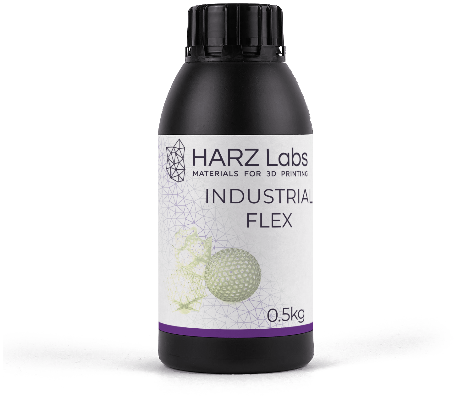 Фотополимер HARZ Labs Industrial Flex, натуральный (500 гр)