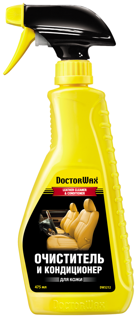 DoctorWax очиститель-кондиционер для кожи DW5212 Leather Cleaner & Conditioner, 0.475 л