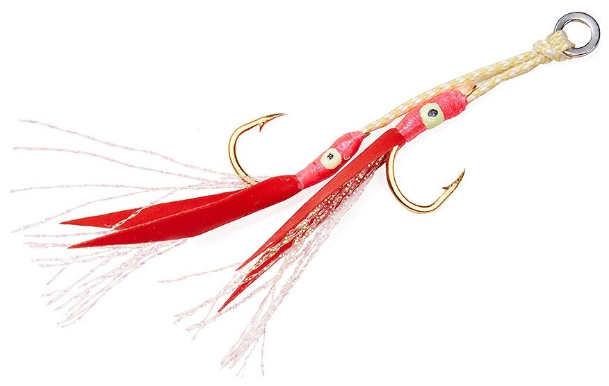 Крючки Double assist hook ASARI Flash Fly SS #03