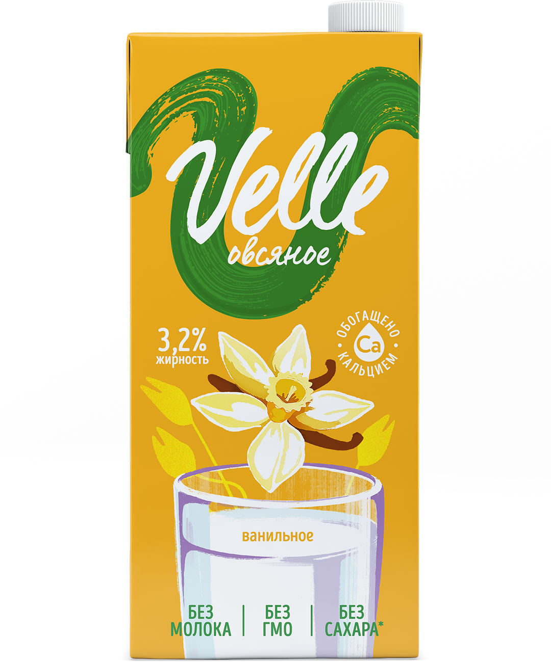 Напиток растительный Velle Овсяный со вкусом Ванили 3.2% 1л - фото №8