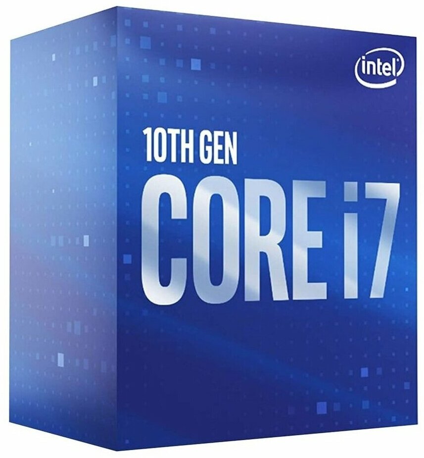 Процессор INTEL Core i7 10700F, LGA 1200, OEM - фото №14