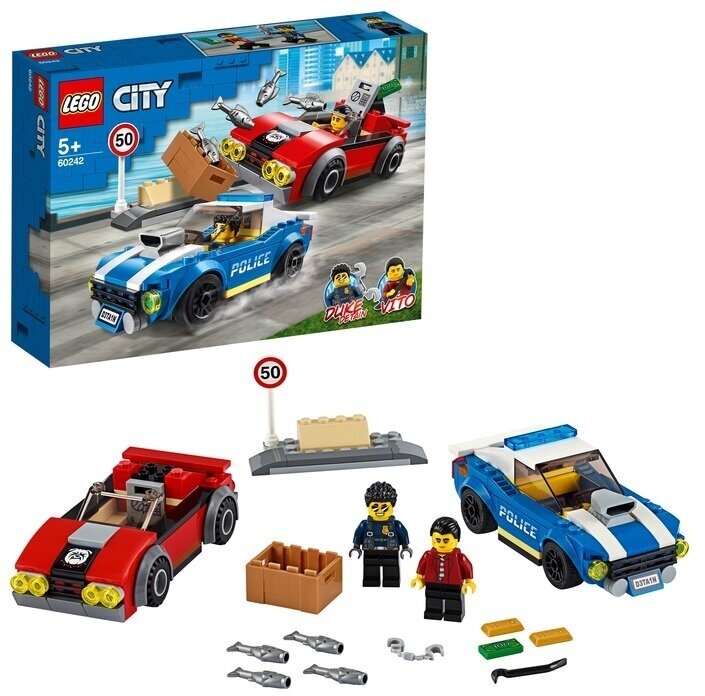Конструктор LEGO CITY "Арест на шоссе"